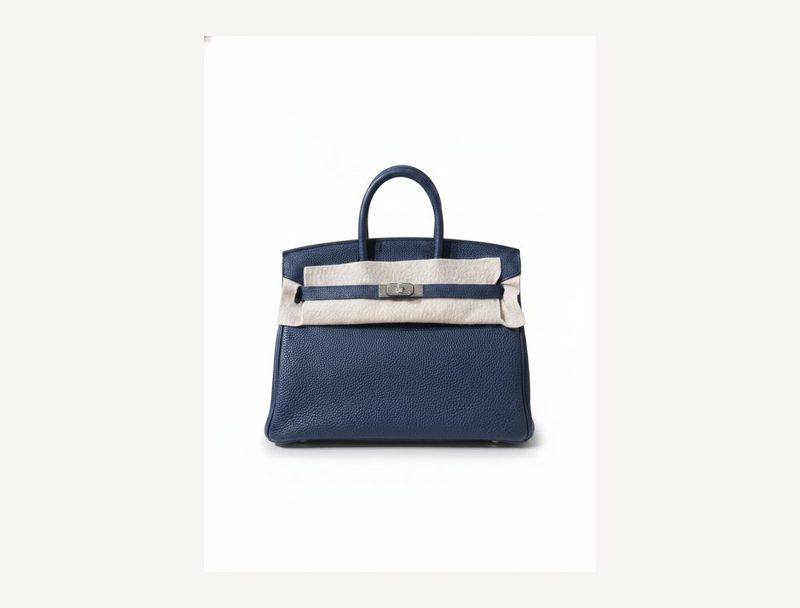 HERMÈS Hermes Birkin 25 Blue Saphir
