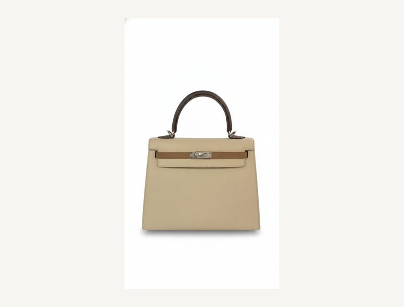 HERMÈS Hermes Kelly 25 — Beige