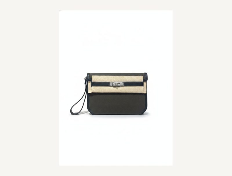 HERMÈS Depeche Green Canvas — Green