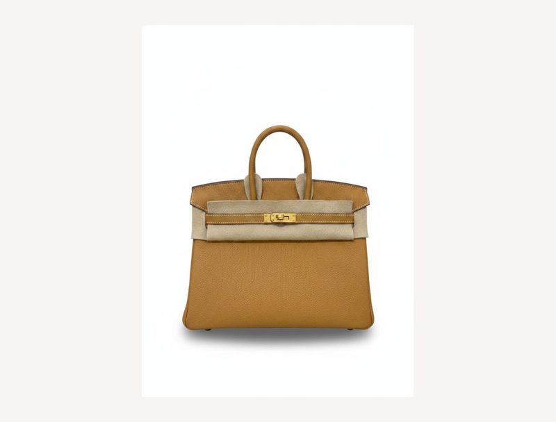 HERMÈS Hermes Birkin 25 — Biscuit