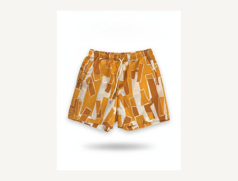 HERMÈS Hermes Swim Shorts — Orange, S