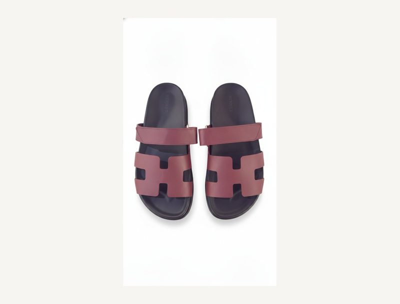 HERMÈS Hemes Chypre — Maroon, 38.5
