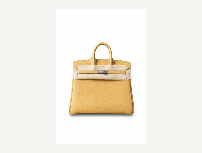HERMÈS Birkin 25 Togo Jaune