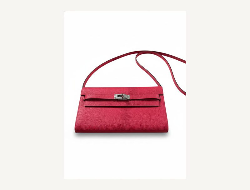 HERMÈS Kelly to go Rose Azalea — Pink