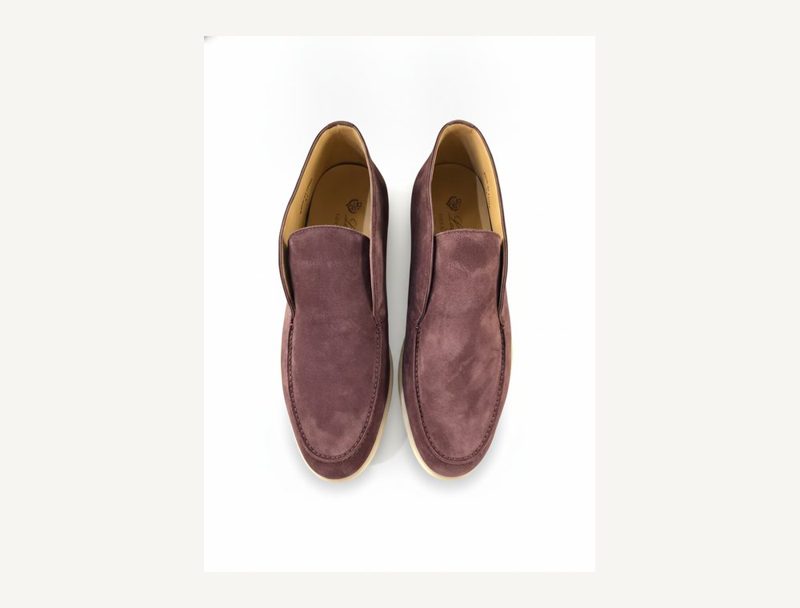 LORO PIANA Loro Piana Openwalk — Maroon, 41