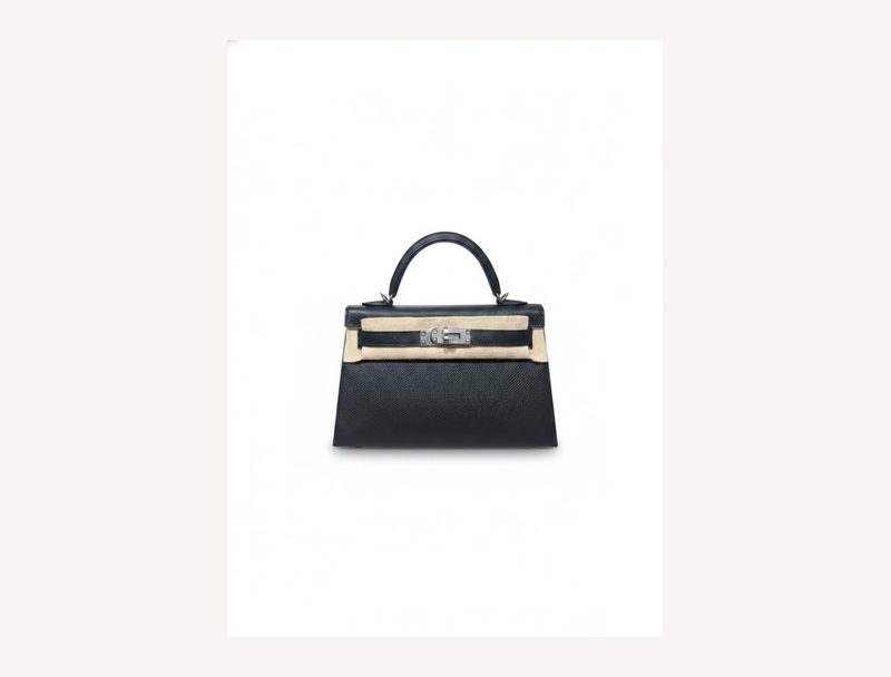 HERMÈS Mini Kelly Noir PHW