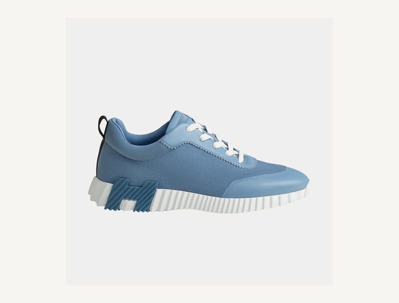 HERMÈS Hermès bouncing sneaker — Blue, 43
