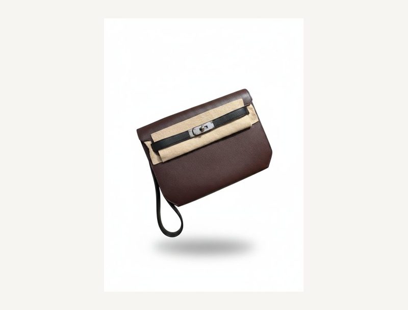 HERMÈS Hermes Depeche Special Order — Burgundy