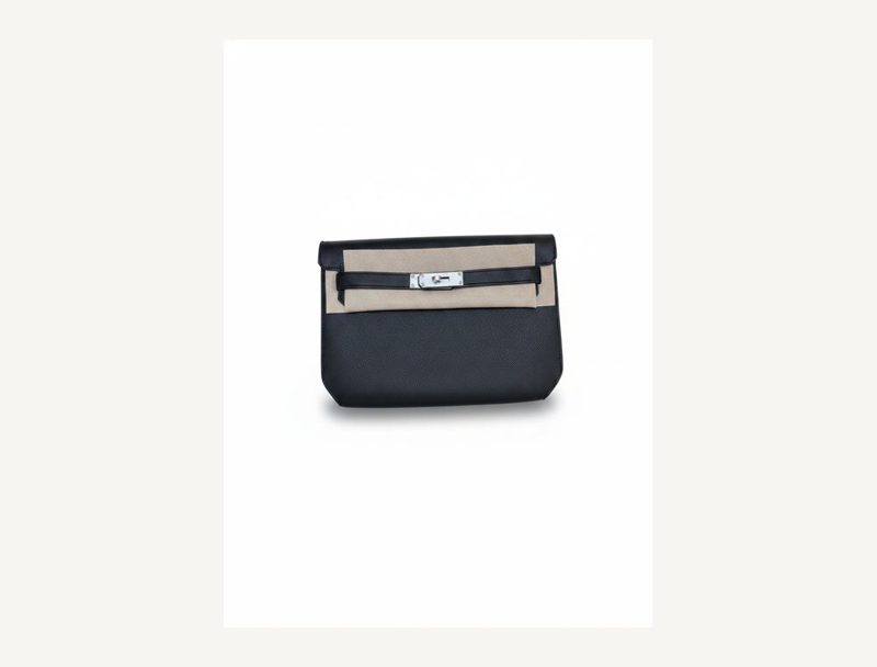 HERMÈS Hermes Depeche Black Epsom 2021 — Black
