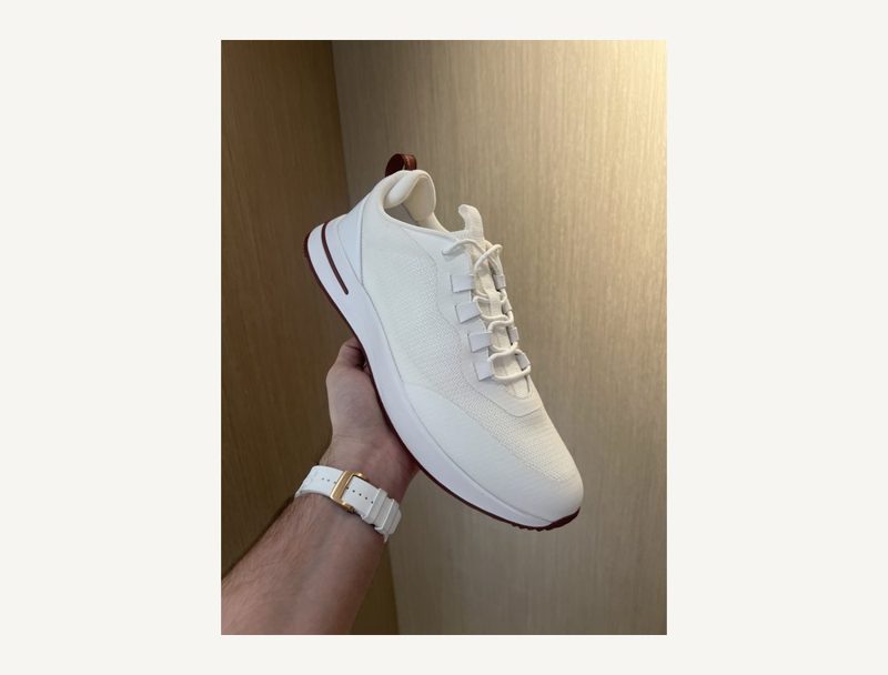 LORO PIANA Loro piana weekend walk — White, 44 — authenticated pre-owned piece available from CHRONO PRVT Dubai