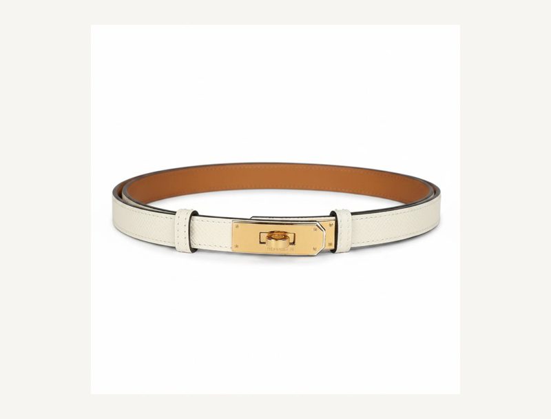 HERMÈS Hermes Belt — White