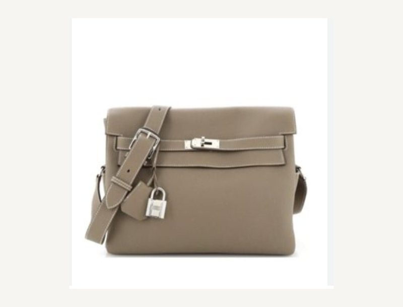 HERMÈS Kelly Messenger PM — Etoupe