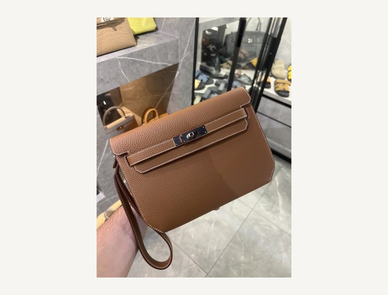 HERMÈS Gold depeche Togo — Gold