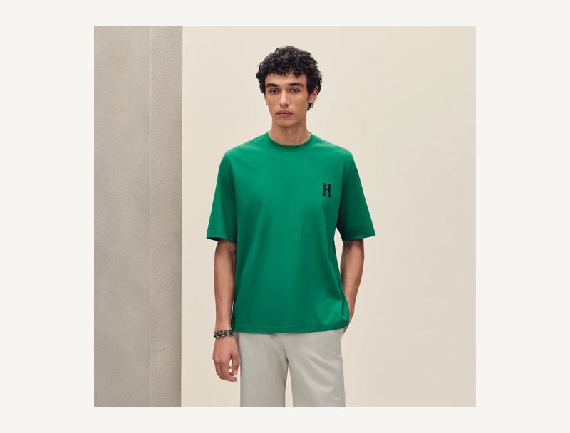 HERMÈS Hermes H Cheval T Shirt — L