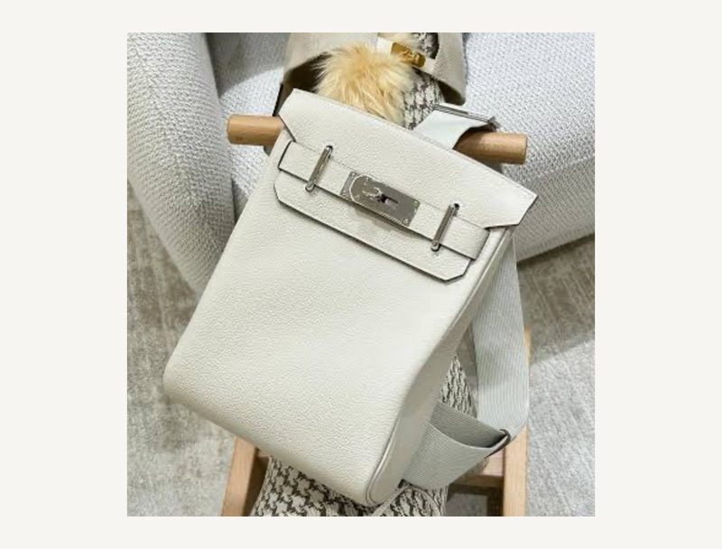 HERMÈS Craie hac a dos — Craie