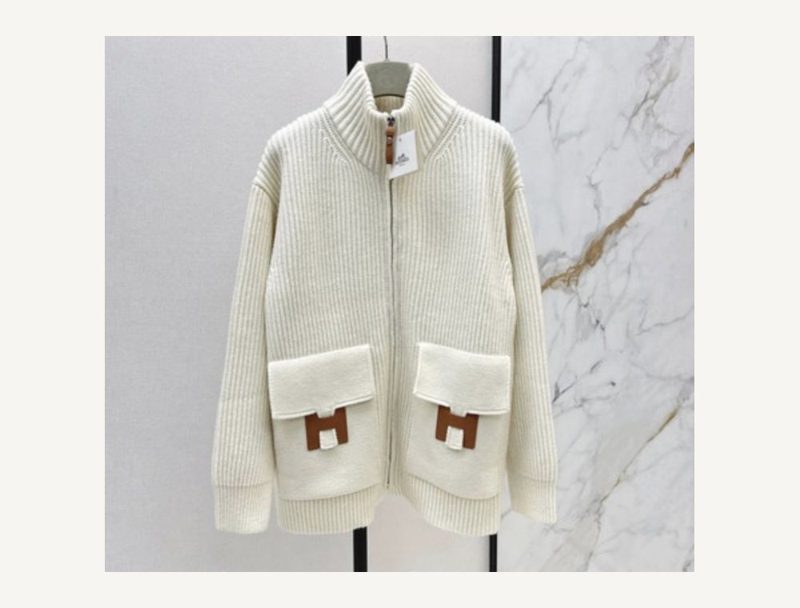 HERMÈS Hermes Wool Jacket — 36