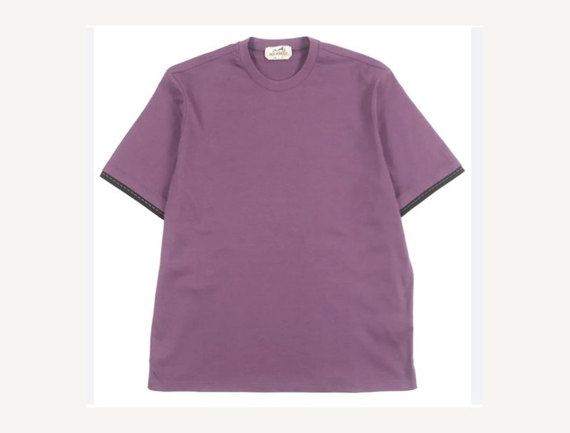 HERMÈS Hermes T Shirt — Purple, S