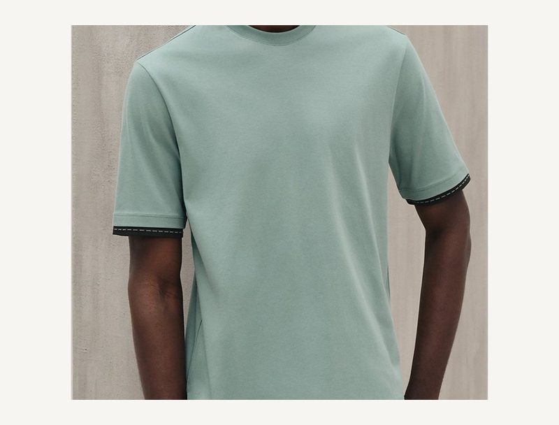 HERMÈS Hermes T Shirt — Blue Green, M