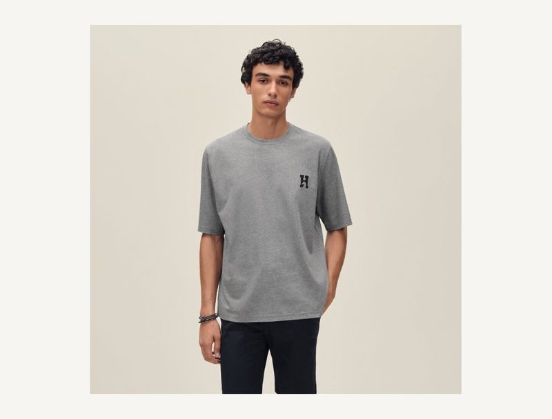 HERMÈS Hermes T Shirt — Grey