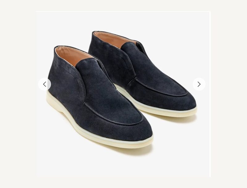 LORO PIANA Loro Piana Open Walk — Black, 42