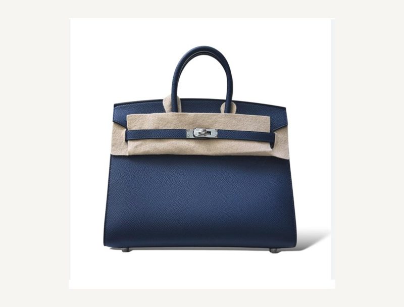 HERMÈS Birkin 25 — Navy Blue