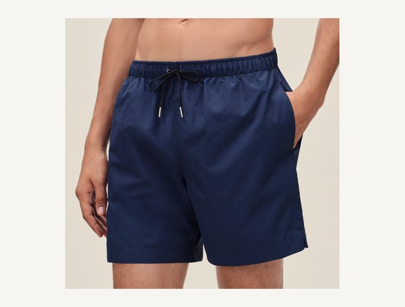 HERMÈS Hermes Swim Shorts — Indigo, L