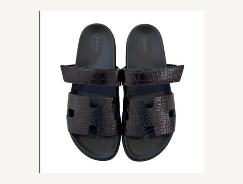 HERMÈS HIMALAYAN BLACK — Black, 37.5