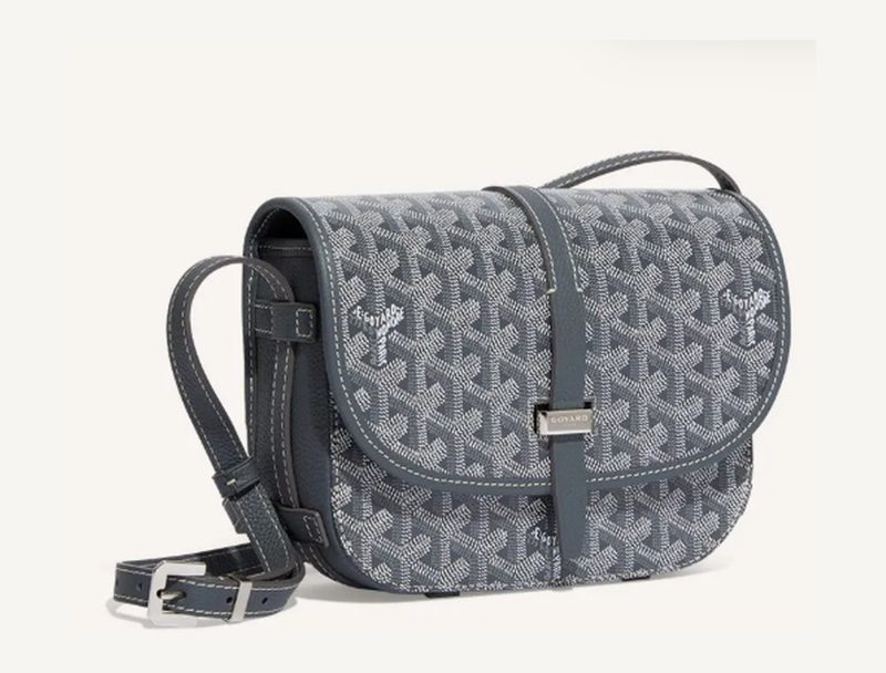GOYARD Belvedere PM Bag — Grey