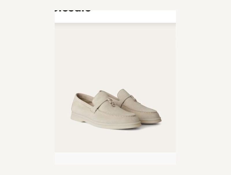 LORO PIANA Loro piana summer charm — Grey, 39